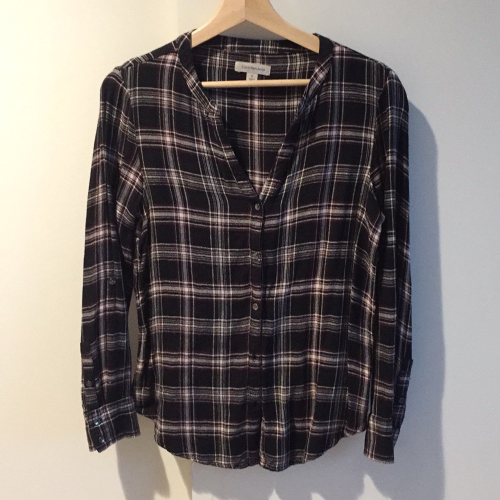 Calvin Klein Jeans Flannel shirt sz S